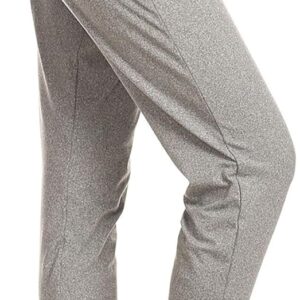 Leggings Depot Women's Printed Solid Activewear Jogger Track Cuff Sweatpants