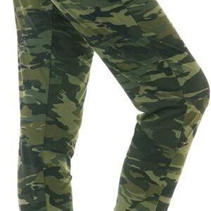 Leggings Depot Women's Printed Solid Activewear Jogger Track Cuff Sweatpants
