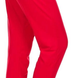 Leggings Depot Women's Printed Solid Activewear Jogger Track Cuff Sweatpants