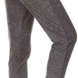 Leggings Depot Women's Printed Solid Activewear Jogger Track Cuff Sweatpants