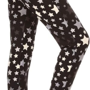 Leggings Depot Women's Printed Solid Activewear Jogger Track Cuff Sweatpants
