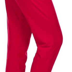 Leggings Depot Women's Printed Solid Activewear Jogger Track Cuff Sweatpants