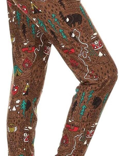 Leggings Depot Women's Printed Solid Activewear Jogger Track Cuff Sweatpants