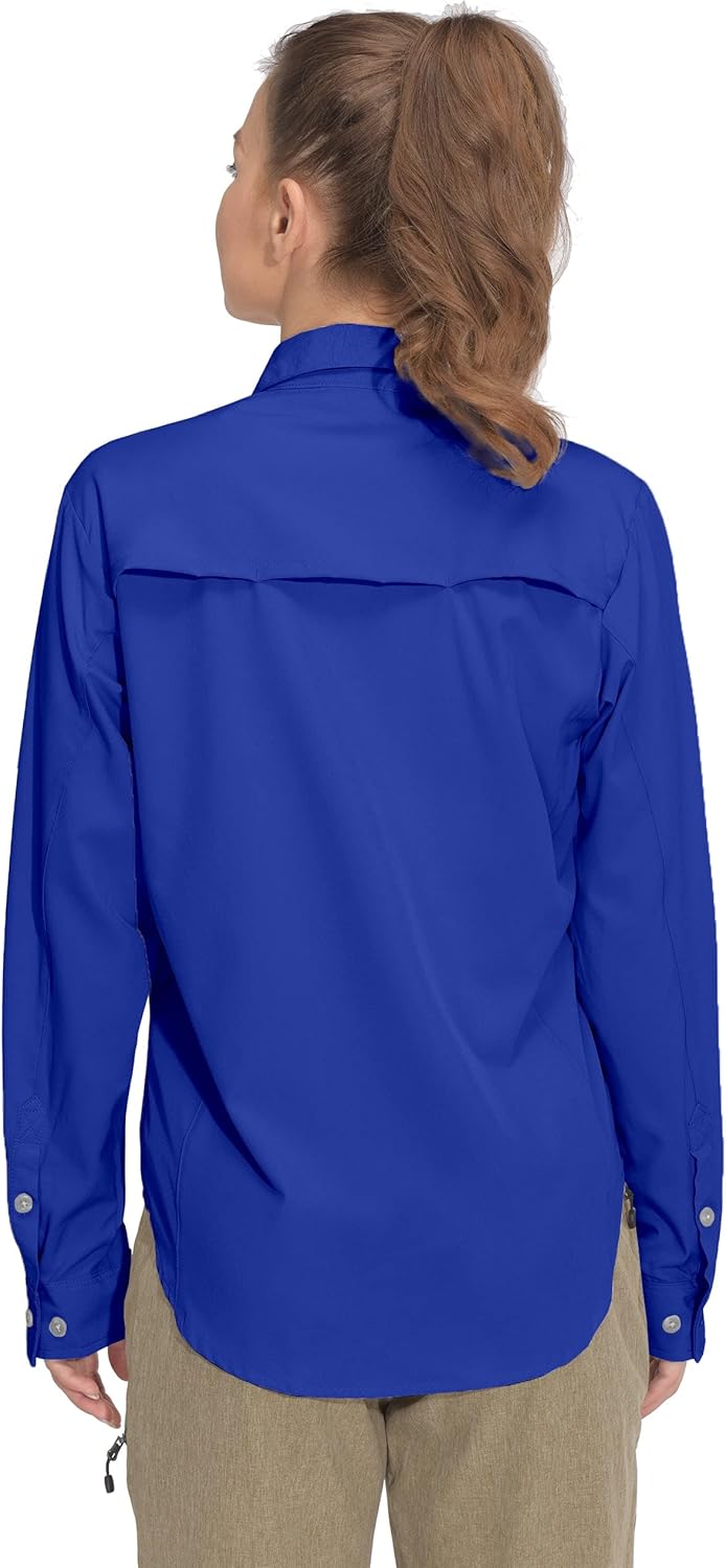 Little Donkey Andy Women's Stretch Quick Dry UPF50+ Long Sleeve Shirt for Hiking, Travel, Camping
