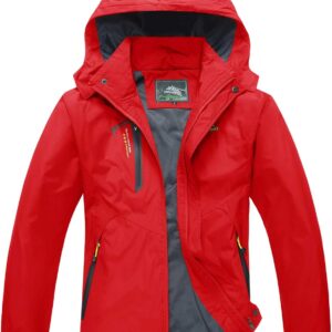 MAGCOMSEN Men's Lightweight Softshell Spring and Fall Sportswear Windbreaker Windproof Jacket Hooded Raincoat
