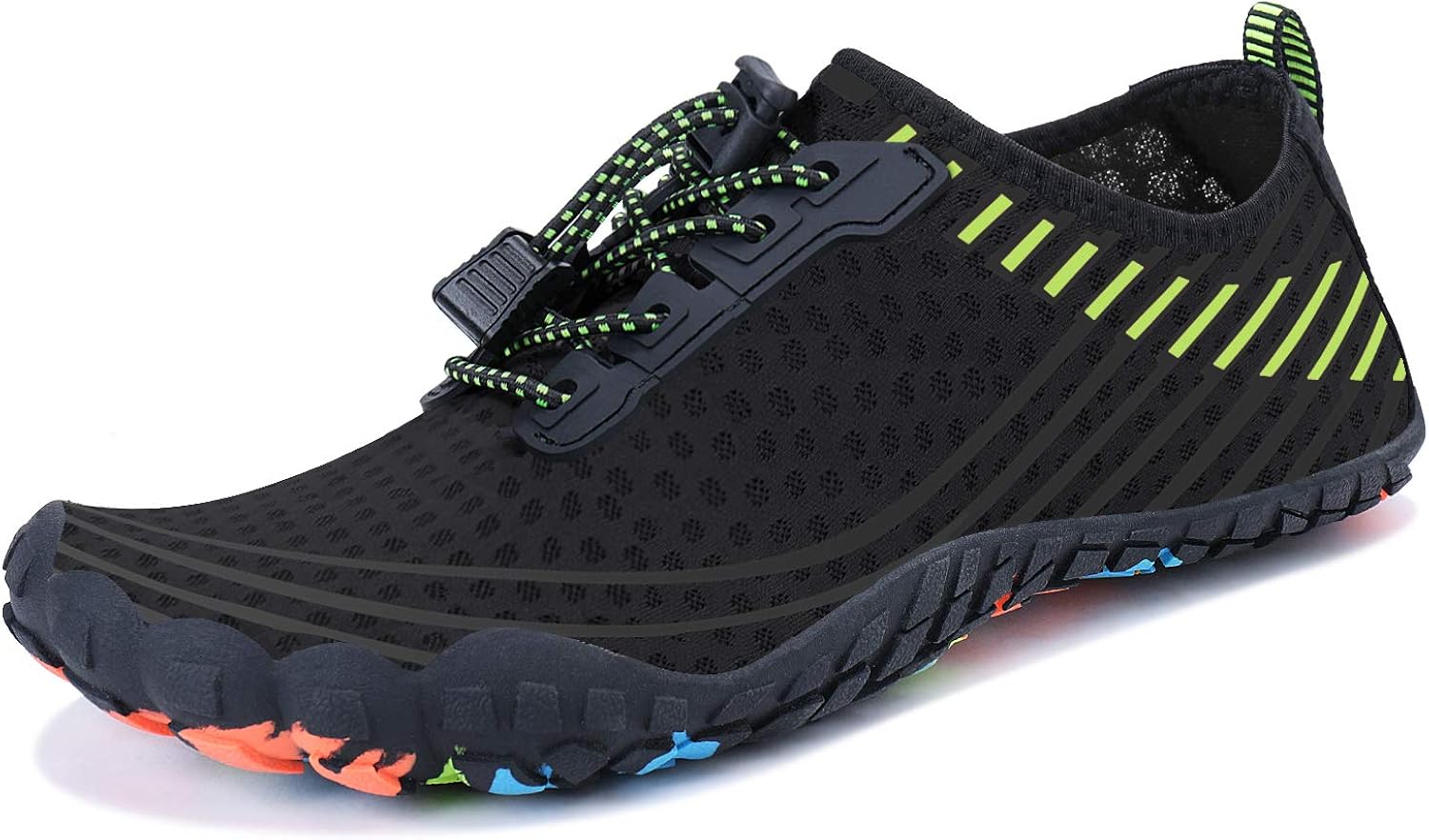 MAYZERO Water Shoes Men Women Swim Surf Shoes Beach Pool Shoes Wide Toe Hiking Aqua Shoes Winter House Slippers