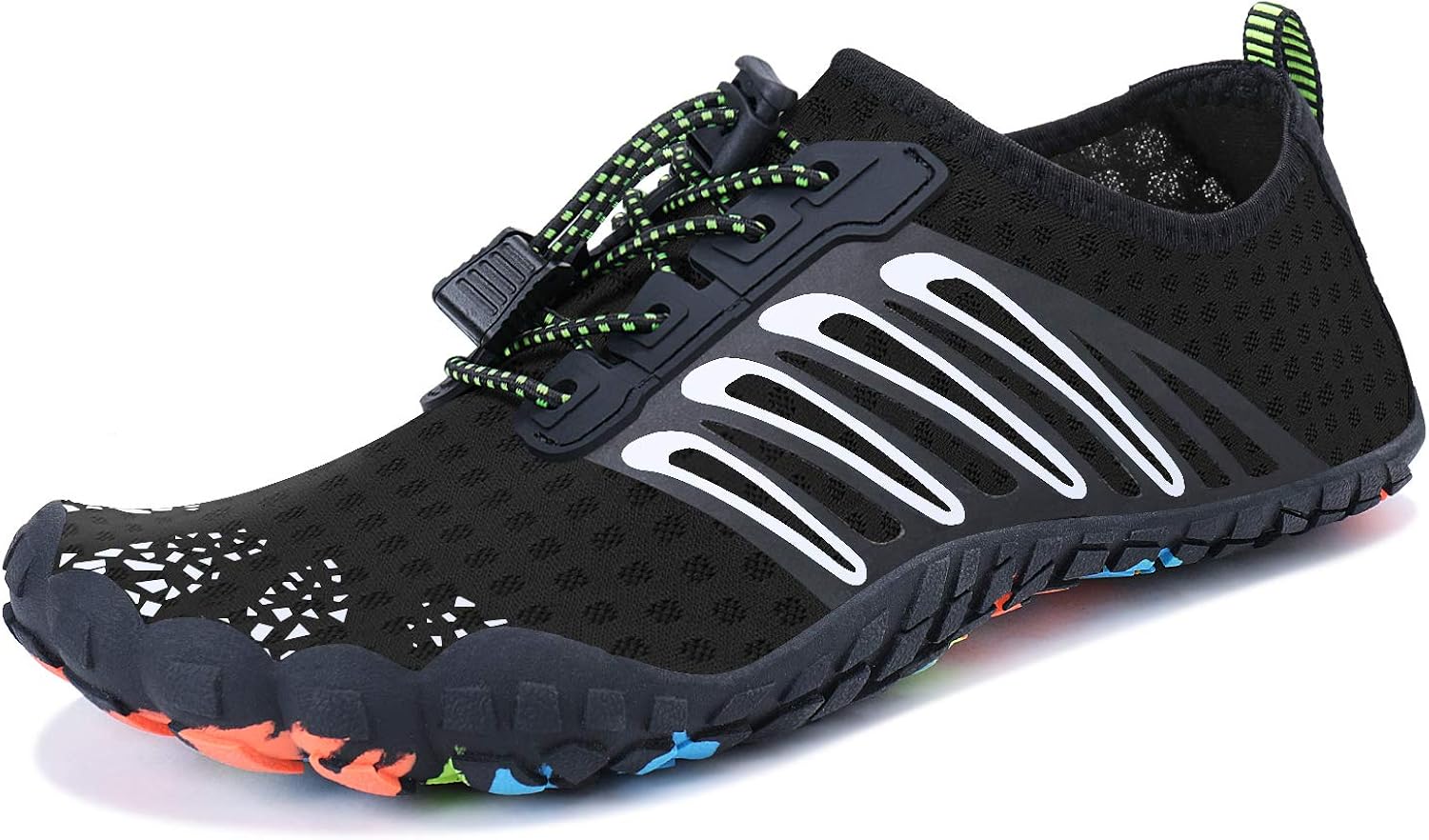 MAYZERO Water Shoes Men Women Swim Surf Shoes Beach Pool Shoes Wide Toe Hiking Aqua Shoes Winter House Slippers