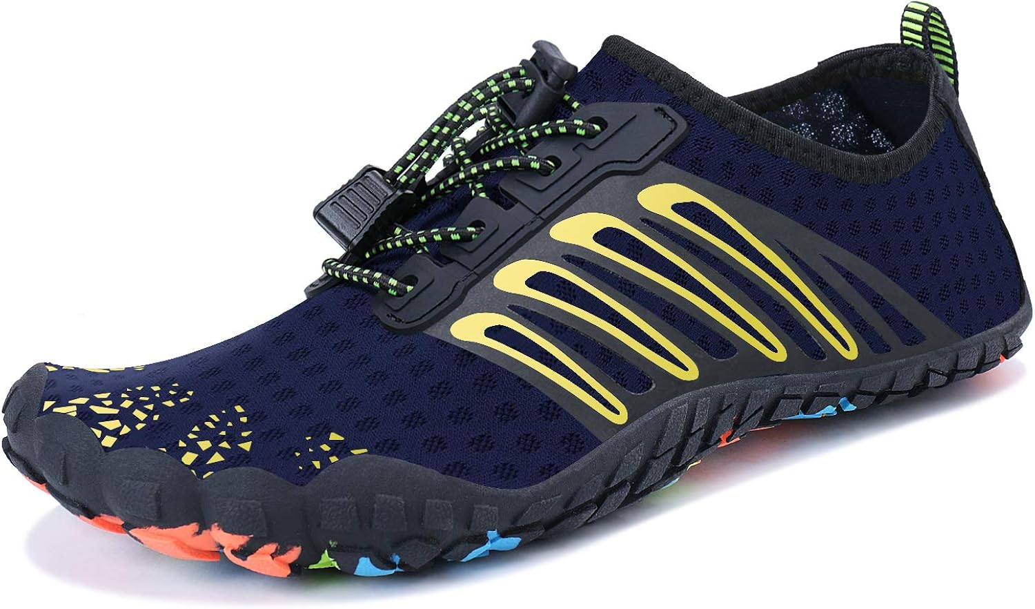 MAYZERO Water Shoes Men Women Swim Surf Shoes Beach Pool Shoes Wide Toe Hiking Aqua Shoes Winter House Slippers