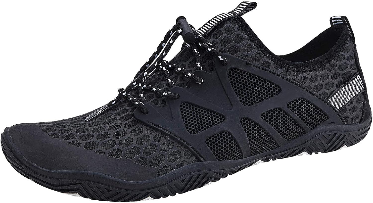 MAYZERO Water Shoes Men Women Swim Surf Shoes Beach Pool Shoes Wide Toe Hiking Aqua Shoes Winter House Slippers