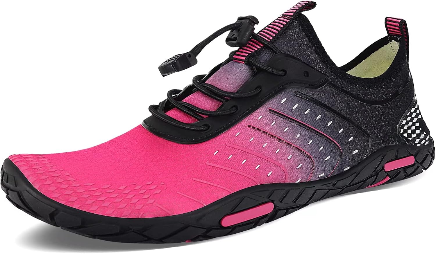 MAYZERO Water Shoes Men Women Swim Surf Shoes Beach Pool Shoes Wide Toe Hiking Aqua Shoes Winter House Slippers