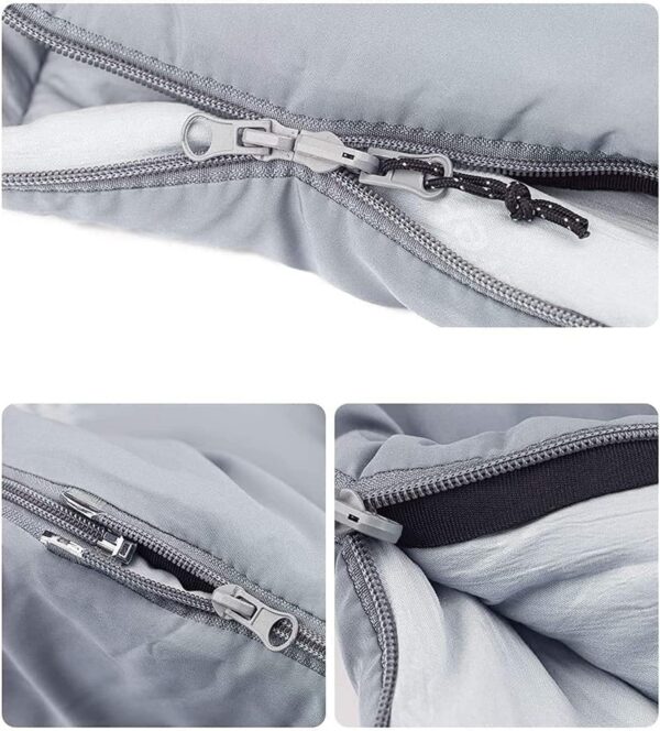 Naturehike Washable Cotton Sleeping Bag, 24.8-53.6°F Lightweight Sleeping Bag for Adults, 3 Season Warm & Cool Weather Waterproof Sleeping Bag for Camping, Traveling, Outdoors