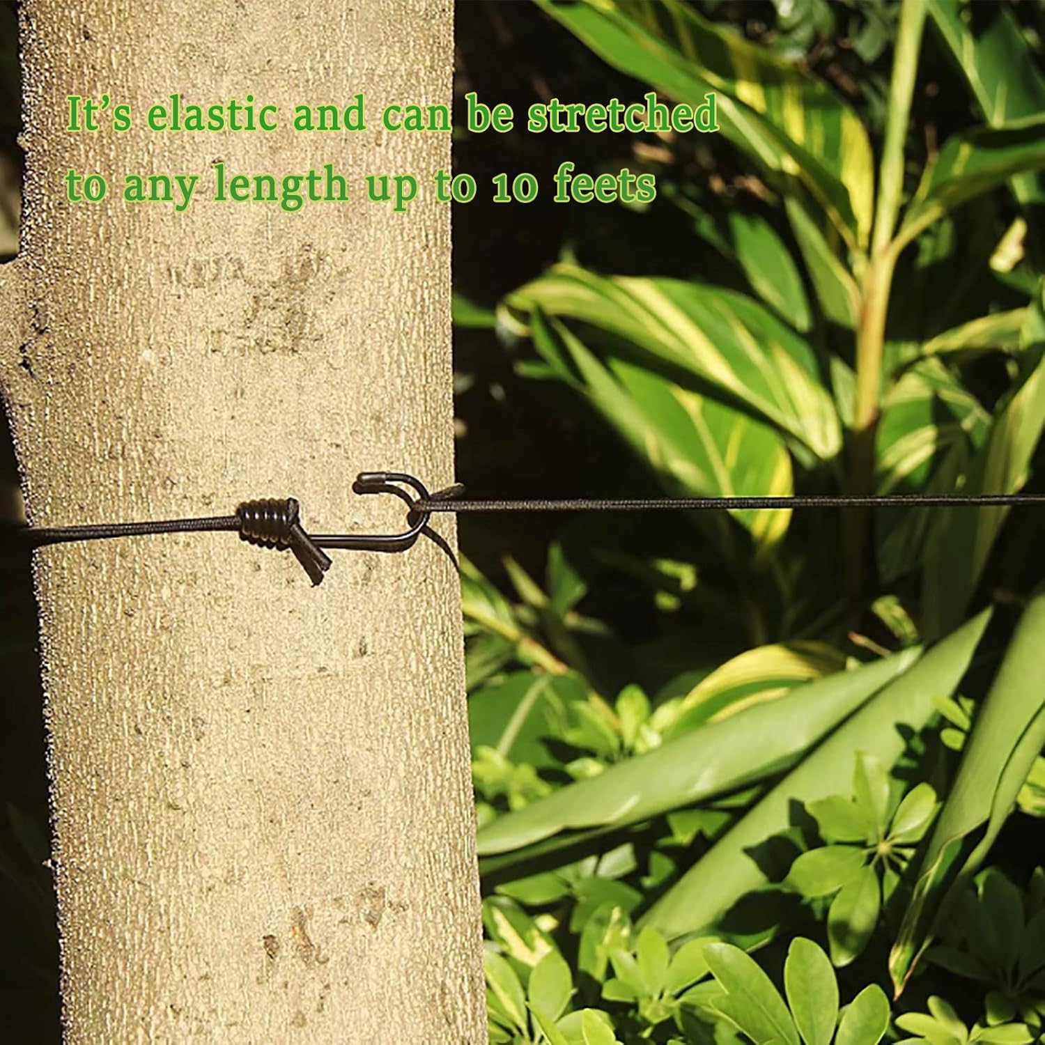 Portable Travel Clothes Line with 12 Clothespins, Windproof Travel Clothesline Stretchy Elastic for Indoor Laundry Drying line,Outdoor Camping Accessories (Black)