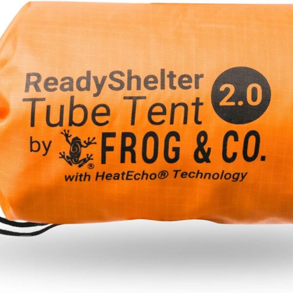Ready Shelter Tube Tent 2.0-2 Person Tent, Survival Tent, Emergency Shelter - Ideal Survival Gear and Equipment - Emergency Survival Tent Shelter - Tent for Camping