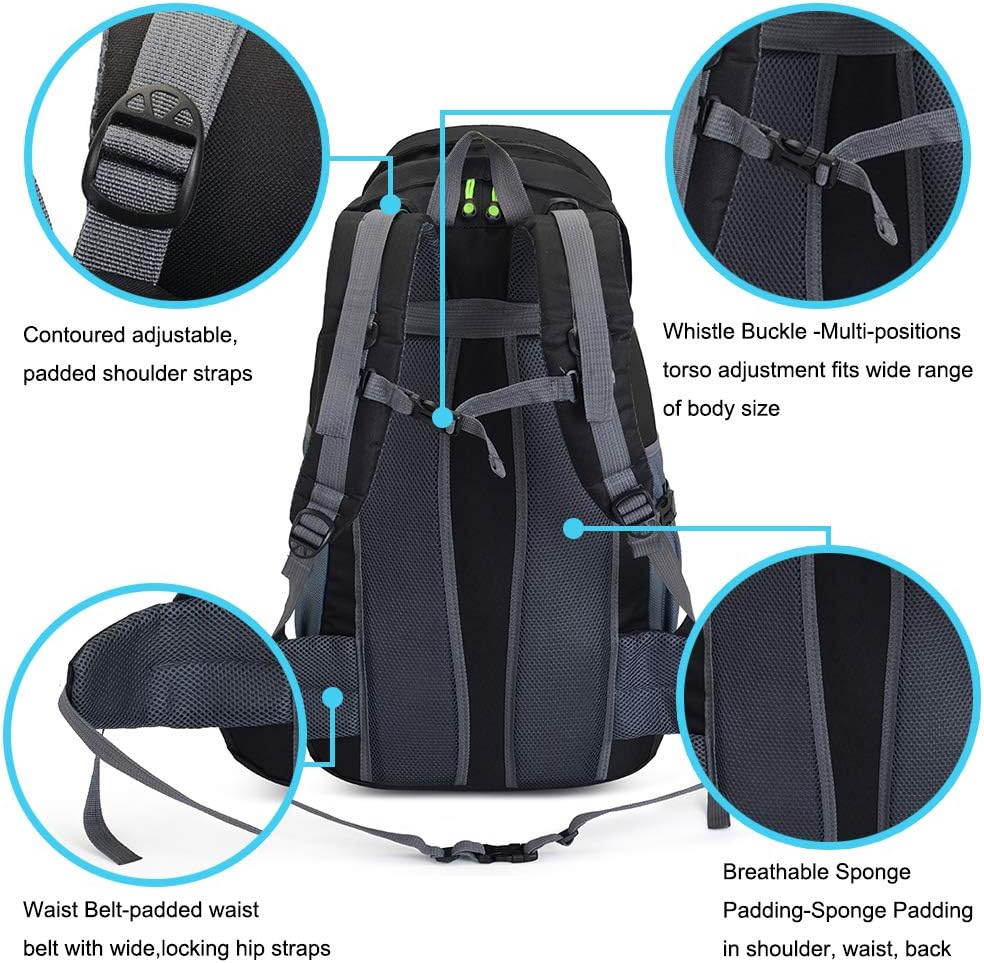 Russel Molly Hiking Backpack, 50l Camping Lightweight Bag for Outdoor