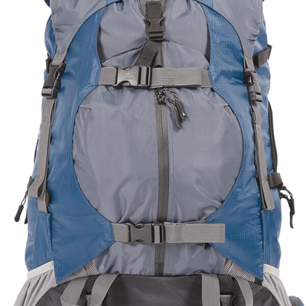 TETON Sports Outfitter 4600 Ultralight Internal Frame High-Performance Backpack for Hiking, Camping, Travel, and Outdoor Activities; 75L, Blue