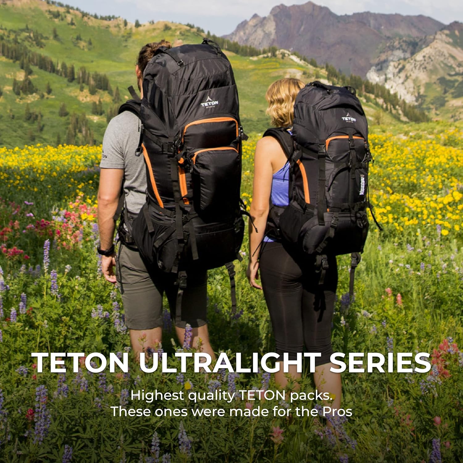 TETON Sports Ultralight Plus Backpacks; Lightweight Hiking Backpack for Camping, Hunting, Travel, and Outdoor Sports