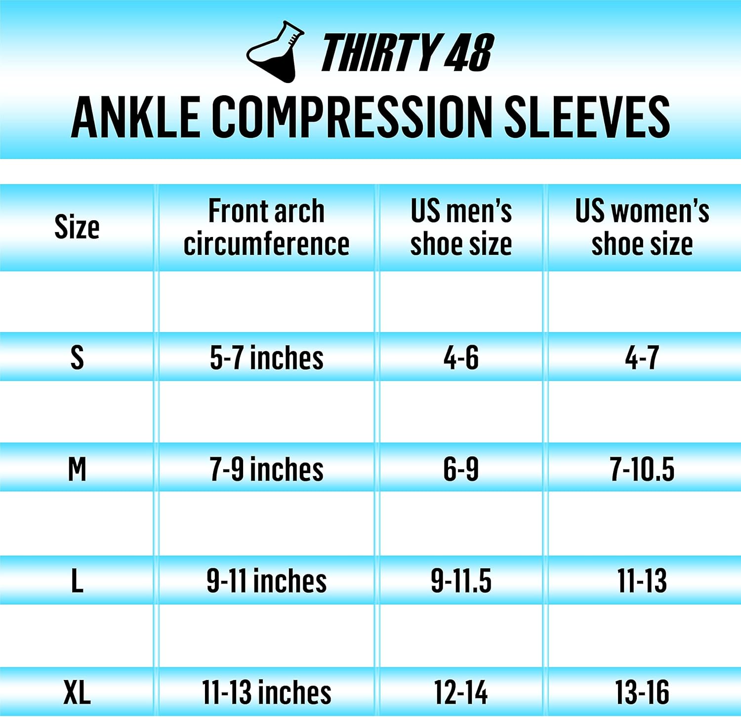 Thirty48 Plantar Fasciitis Compression Socks(1 or 2 Pairs), 20-30 mmHg Foot Compression Sleeves for Ankle\/Heel Support, Increase Blood Circulation, Relieve Arch Pain, Reduce Foot Swelling