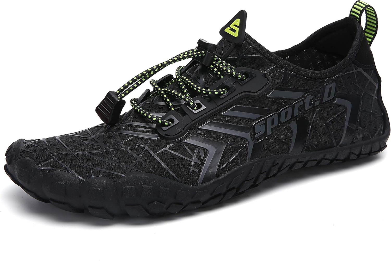 UBFEN Mens Womens Water Shoes Aqua Shoes Swim Shoes Beach Sports Quick Dry Barefoot for Boating Fishing Diving Surfing with Drainage Driving Yoga Upstream