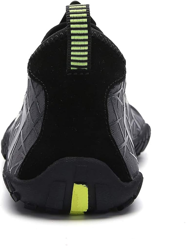 UBFEN Mens Womens Water Shoes Aqua Shoes Swim Shoes Beach Sports Quick Dry Barefoot for Boating Fishing Diving Surfing with Drainage Driving Yoga Upstream