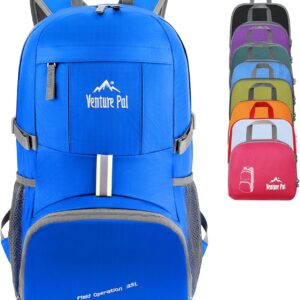 Venture Pal 35L Ultralight Lightweight Packable Foldable Travel Camping Hiking Outdoor Sports Backpack Daypack