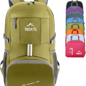 Venture Pal 35L Ultralight Lightweight Packable Foldable Travel Camping Hiking Outdoor Sports Backpack Daypack